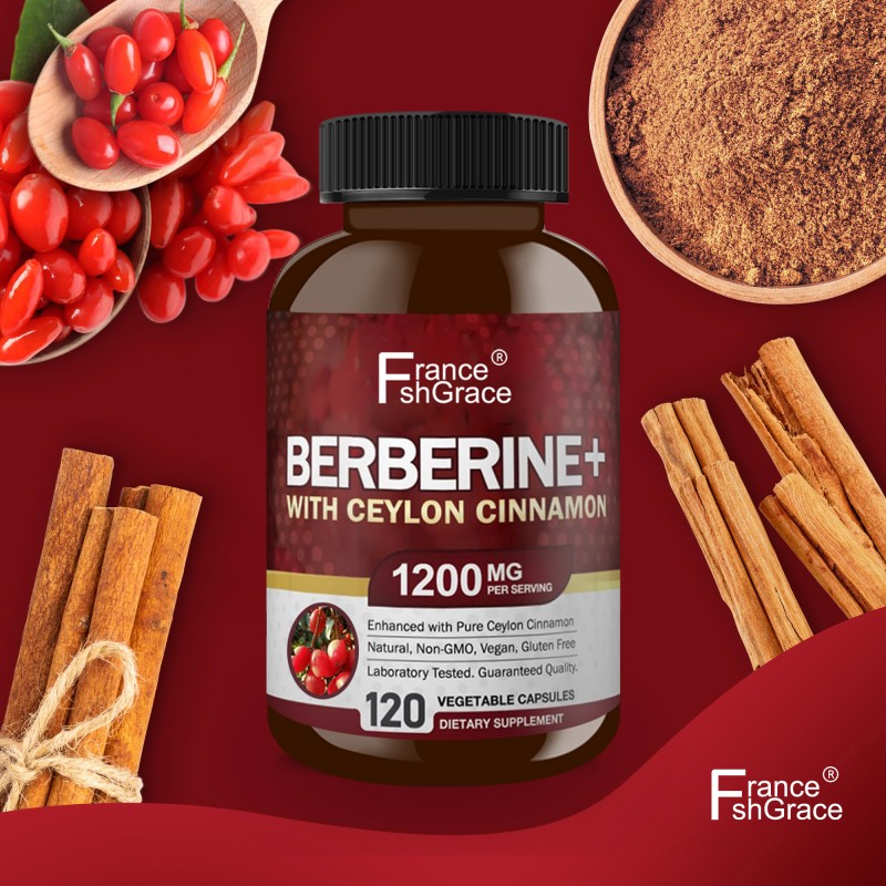 Berberine Capsules Supplier - OEM 1200mg HCL Immune Weight Management