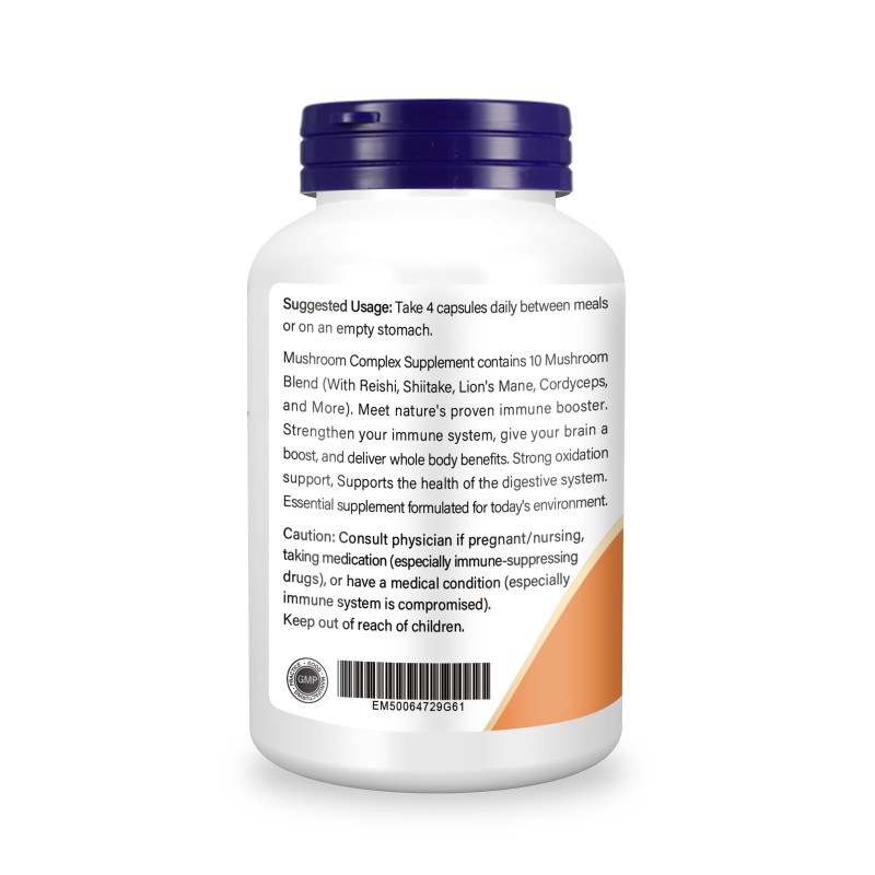 Mushroom Complex Capsules Supplier - OEM Ganoderma Hericium Trifolius Vitality