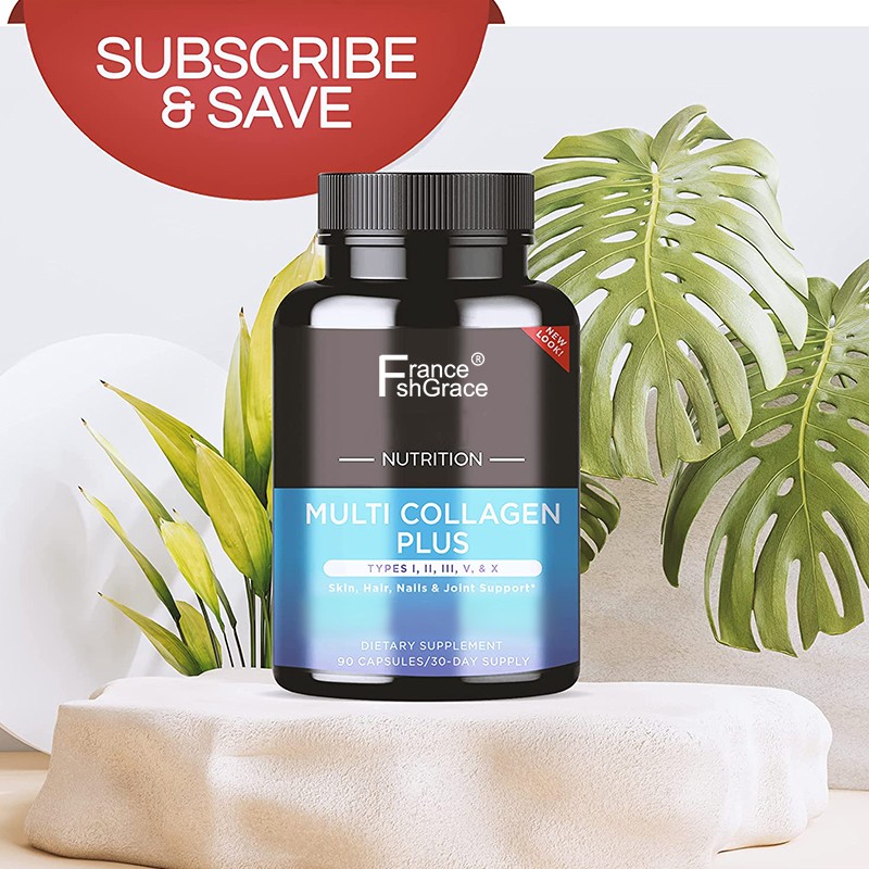 Collagen Plus Pills Factory - OEM Hair Skin Nails Joints Gut Health