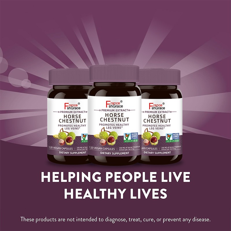 Horse Chestnut Capsules Supplier - OEM Vein Health Leg Swelling Support