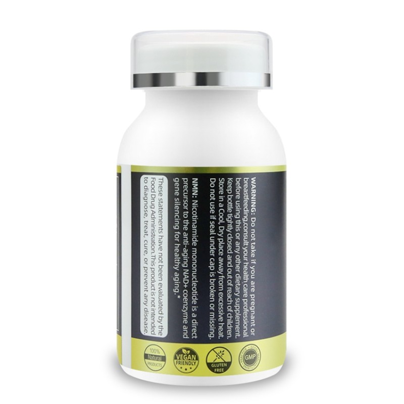 NMN Capsules Factory - OEM NAD Boost DNA Repair Energy Level