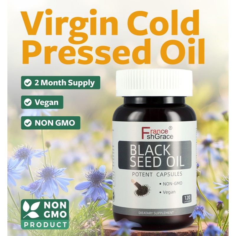 Oregano Oil Softgels Supplier - OEM Black Seed Oil Hair Growth Adult