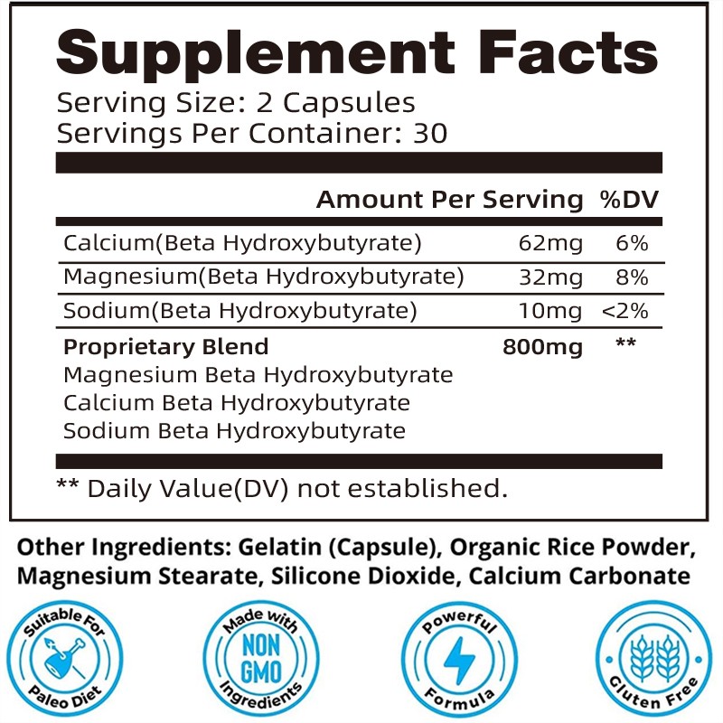 Keto Diet Pills Manufacturer - OEM 30 Days Energy Weight Loss Herbal