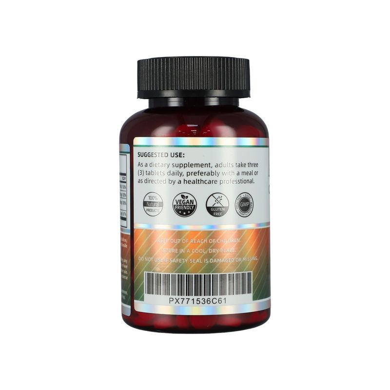 Calcium Magnesium Zinc Tablets Manufacturer - OEM Vitamin D3 Dietary 300 Tablets