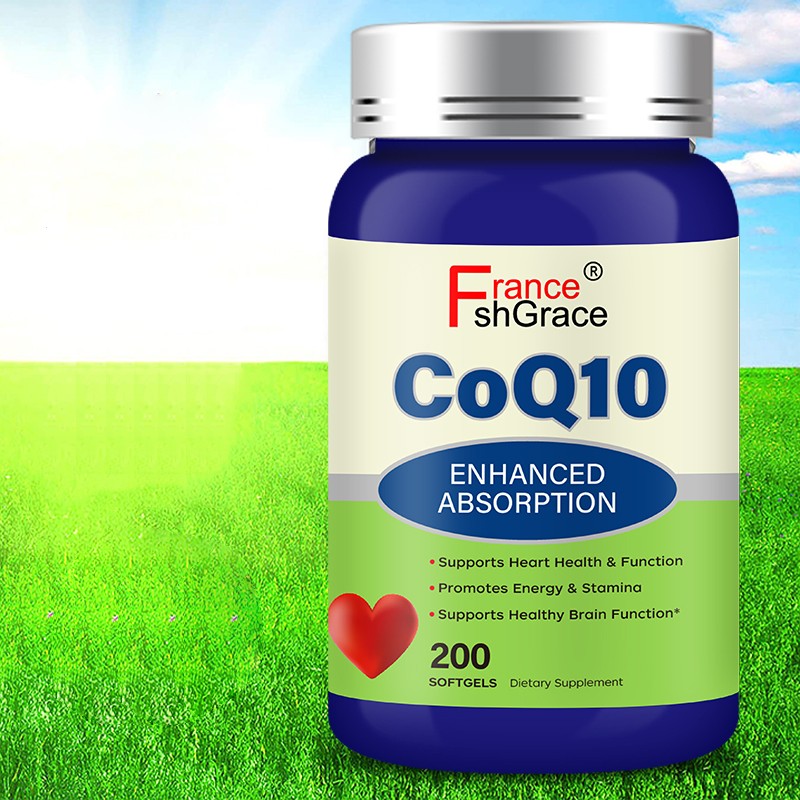 CoQ10 Capsules Supplier - OEM Antioxidant Heart Energy Production Support