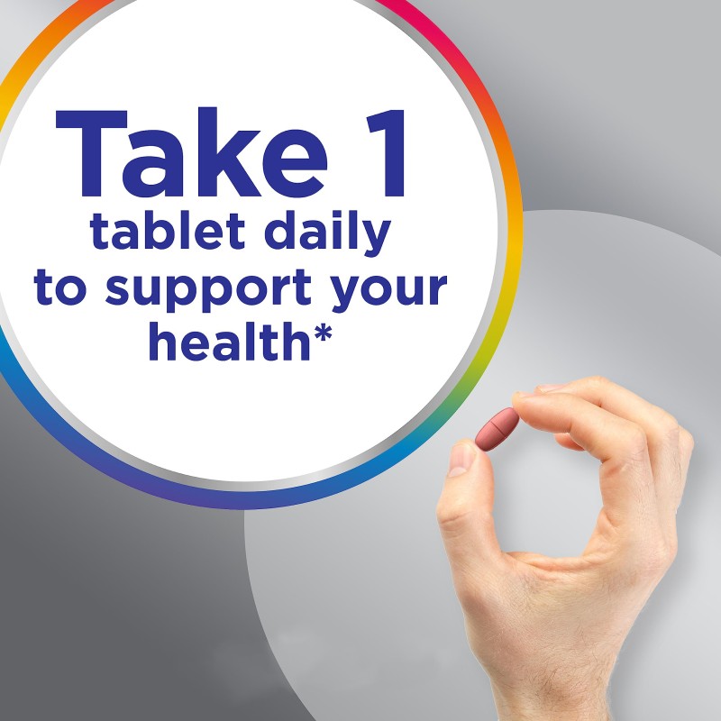 Men Multivitamin Tablets Manufacturer - OEM 50 Plus Vitamins A C E B6 B12