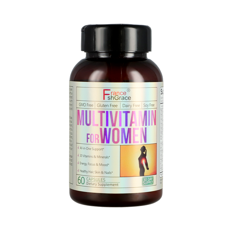 Women Multivitamins Capsules Factory - OEM 60 Capsules Magnesium Total Wellness