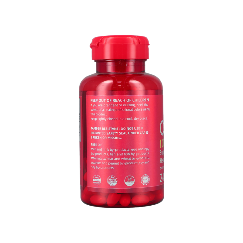 CoQ10 Softgels Supplier - OEM Heart Health Dietary Supplement Support