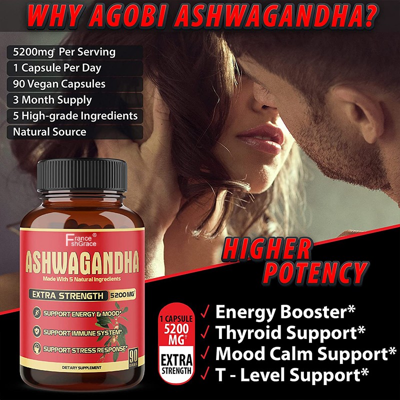 Ashwagandha Capsules Factory - OEM Premium Black Pepper Strength Immune