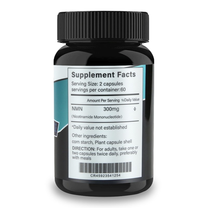 NMN Capsules Manufacturer - OEM 60 Capsules Energy Level Increase