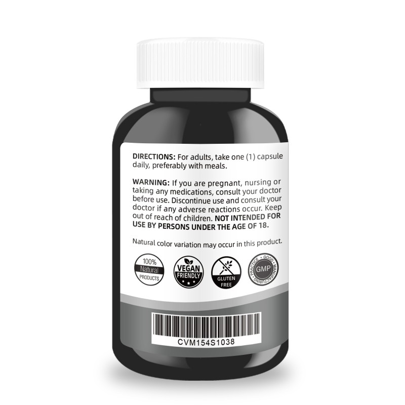 Black Maca Capsules Manufacturer - OEM 20000mg Male Strength Support Adult