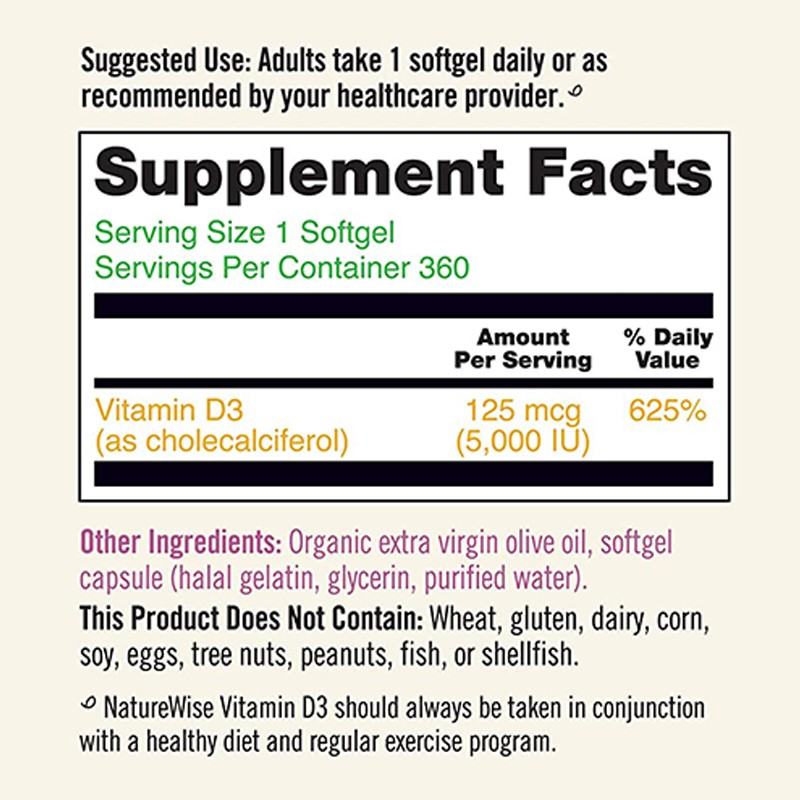 Vitamin D3 Softgels Factory - OEM Immune Bone Health 180 Softgels Men Women