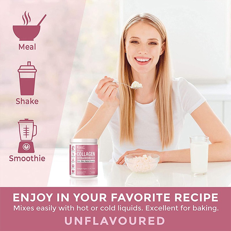 Hydrolyzed Collagen Peptides Manufacturer - OEM Biotin Vitamin C Hyaluronic Acid