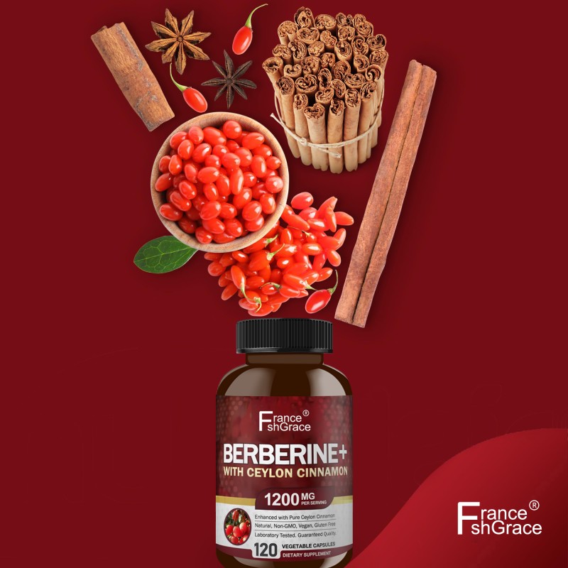Berberine Capsules Supplier - OEM 1200mg HCL Immune Weight Management