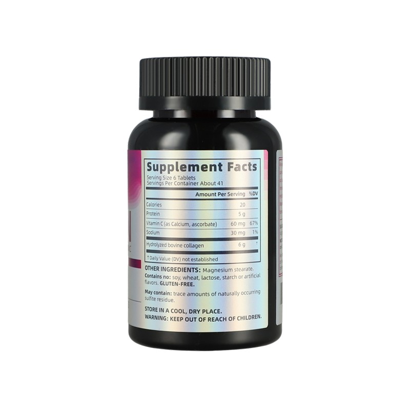 Collagen Peptides Tablets Supplier - OEM Hyaluronic Acid Skin Hair Nails