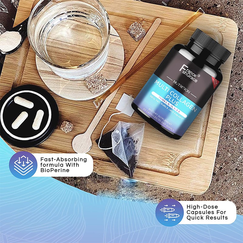 Collagen Plus Pills Factory - OEM Hair Skin Nails Joints Gut Health