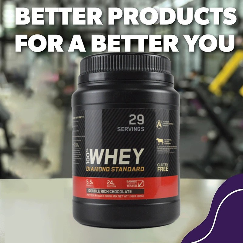 Whey Protein Powder Factory - 899g Gold Standard Mass Gain