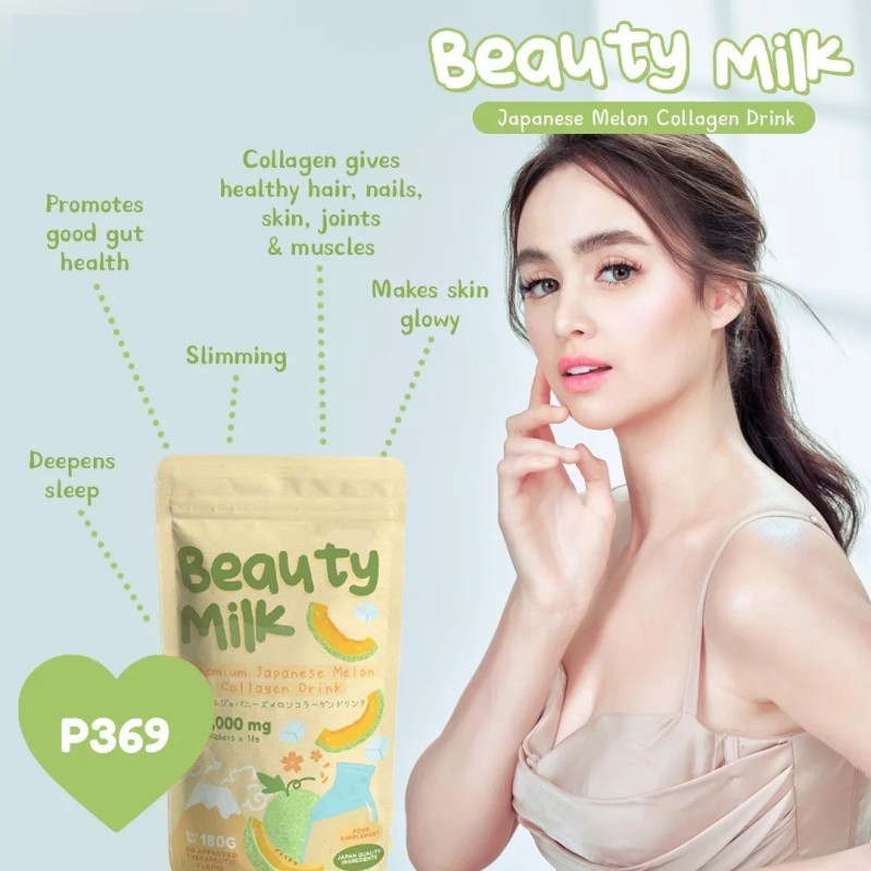 Beauty Milk Powder Manufacturer - Strawberry 10 Sachets Herbal