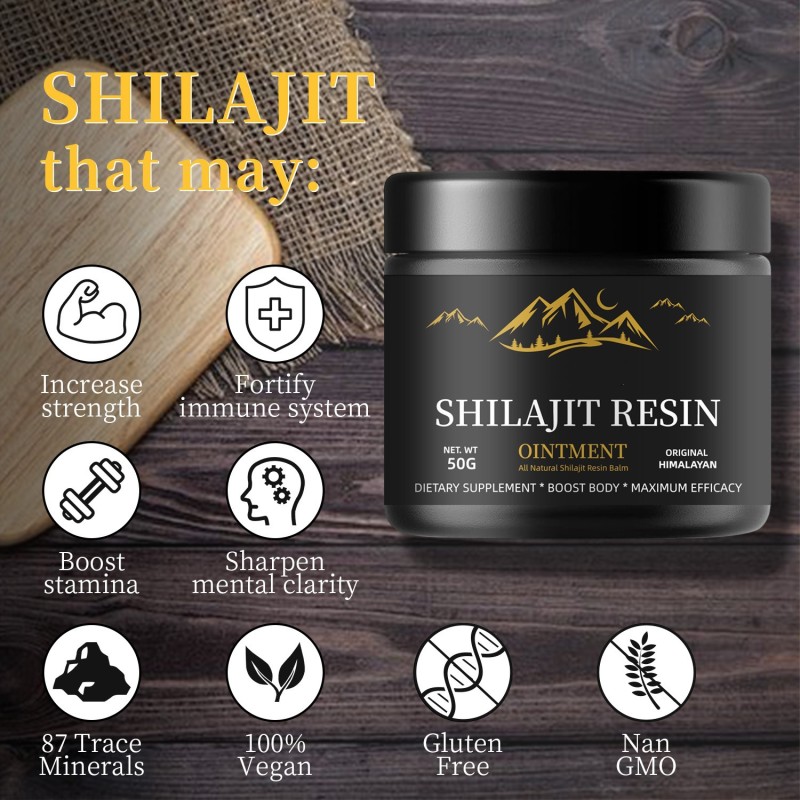 Shilajit Resin Paste Supplier - 50g Source Factory Hot Selling