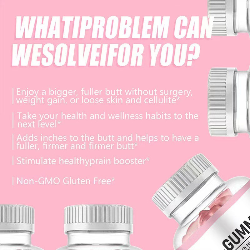 BBL Gummies Manufacturer - Hip Curves Peach Buttocks Plump