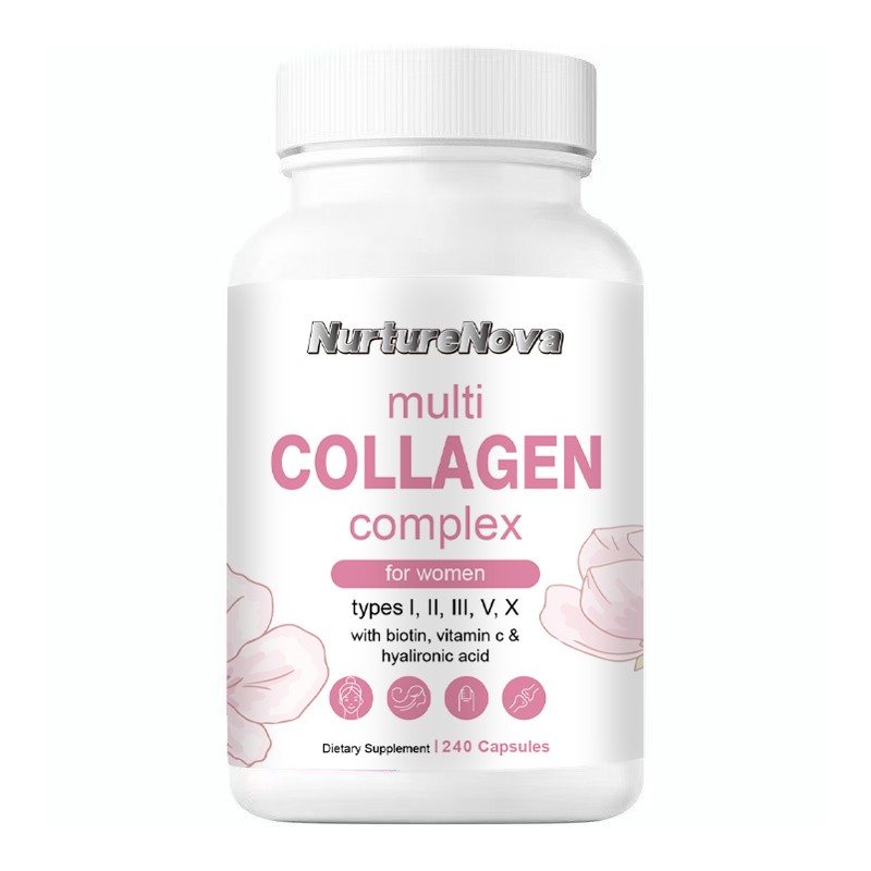 Collagen Protein Supplement Factory - 240-Capsule Women Best-selling