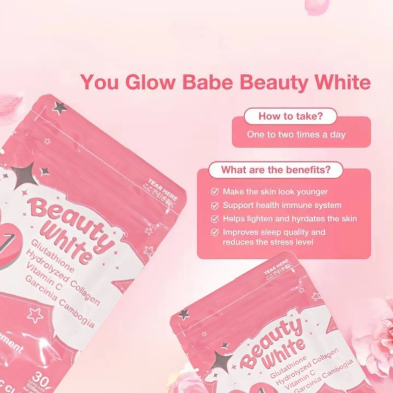 Whitening Capsules Factory - 30 Count Beauty Adult Direct