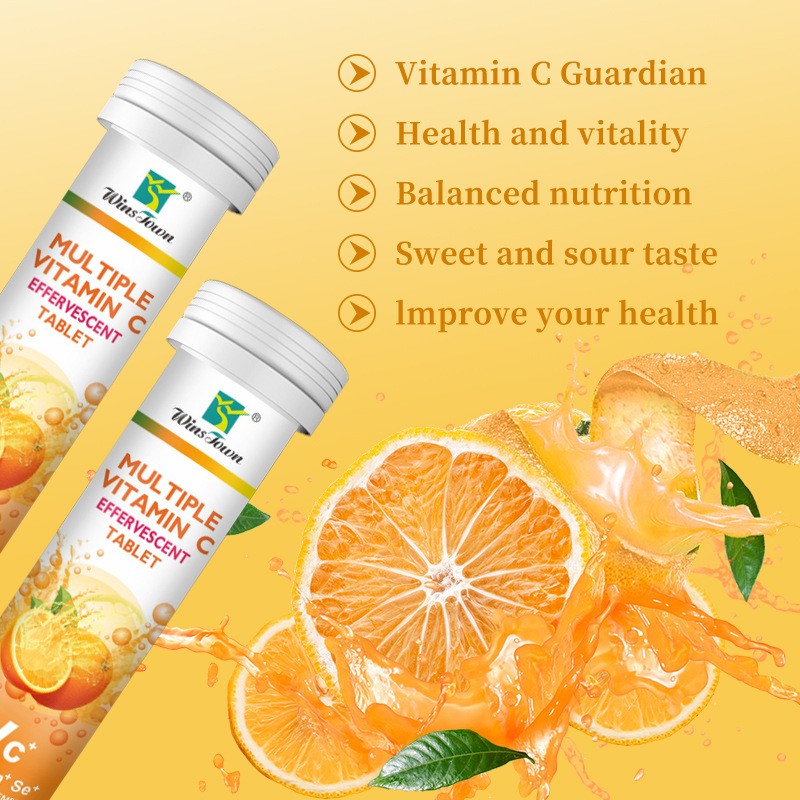 Vitamin C Effervescent Tablets Supplier - Immunity Boost OEM