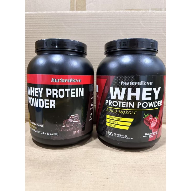Whey Protein Powder Factory - 5lbs Strawberry 10-19g Protein