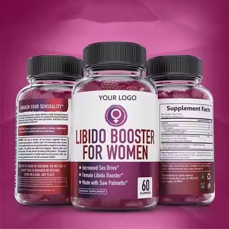 Libido Booster Gummies Factory - Raspberry Flavor Women Herbal