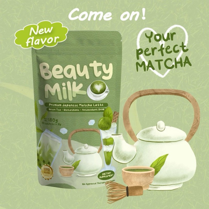 Beauty Milk Powder Manufacturer - Strawberry 10 Sachets Herbal