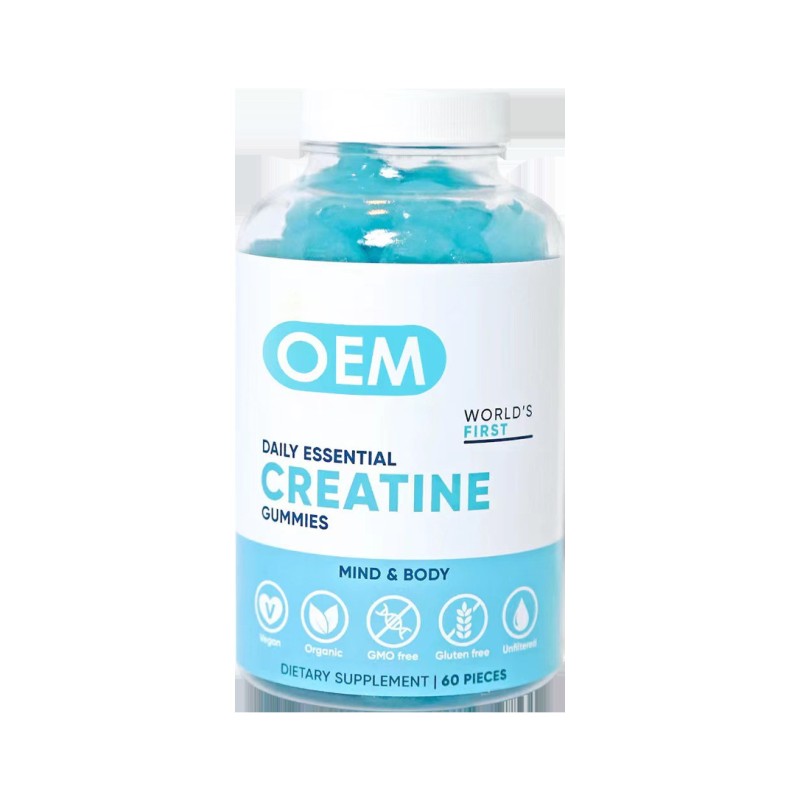 Creatine Gummies Manufacturer - 60-Piece Daily Essential Fruit