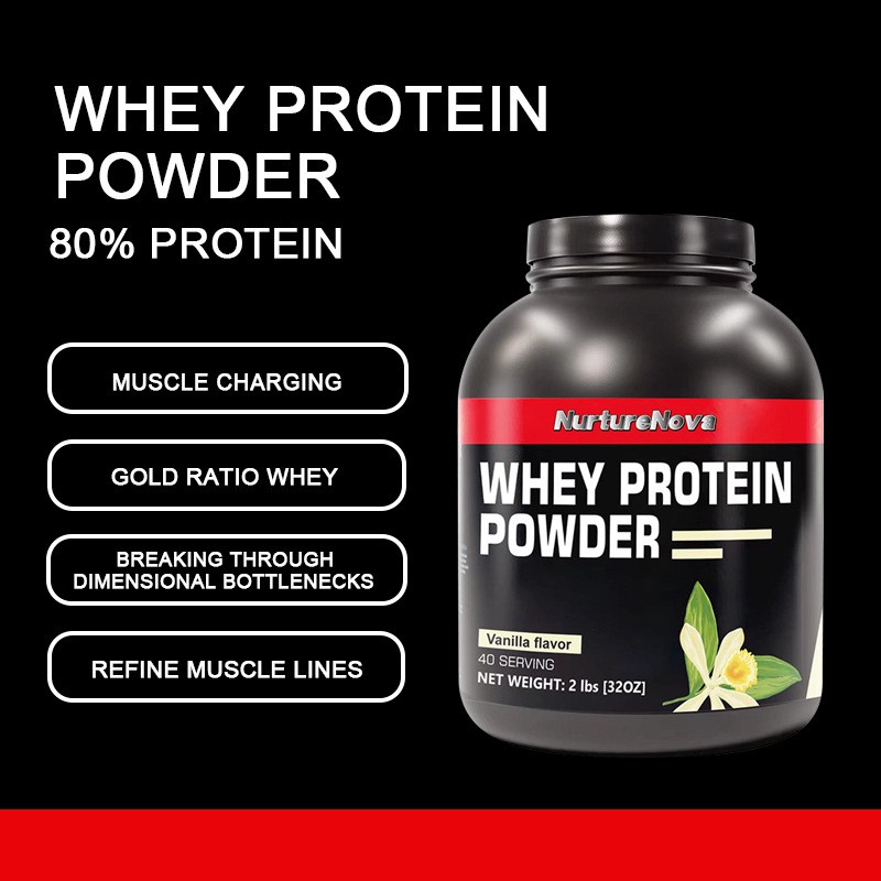 Whey Protein Powder Factory - Vanilla Flavor Exercise Growth