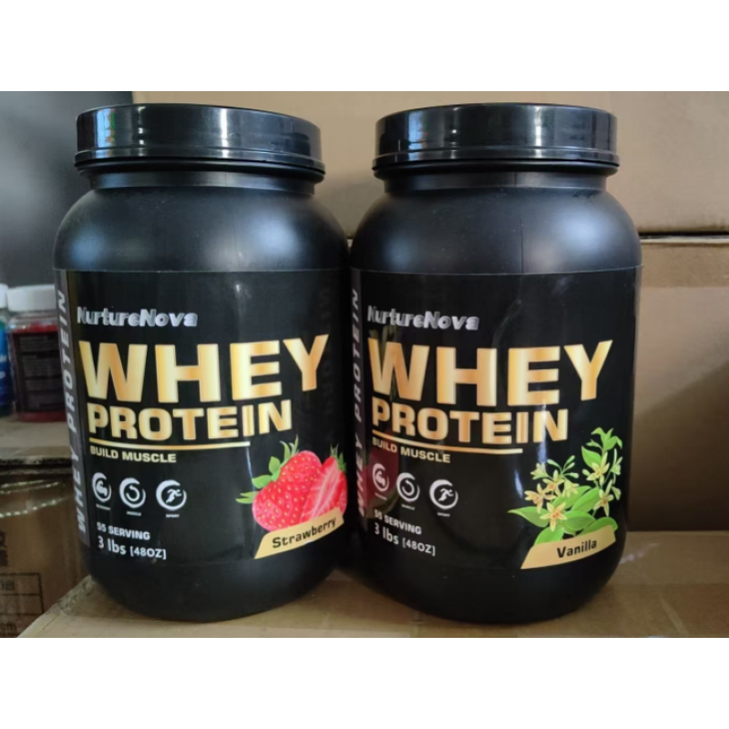 Whey Protein Powder Factory - 5lbs Strawberry 10-19g Protein