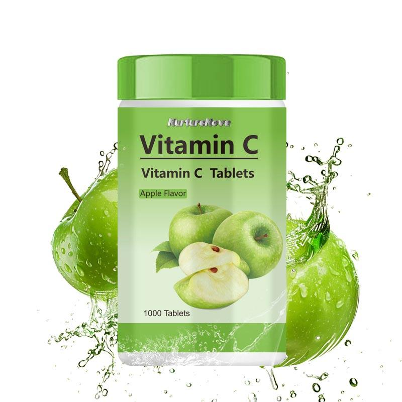 Vitamin C Chewable Tablets Manufacturer - Apple Flavor 1000 Pieces
