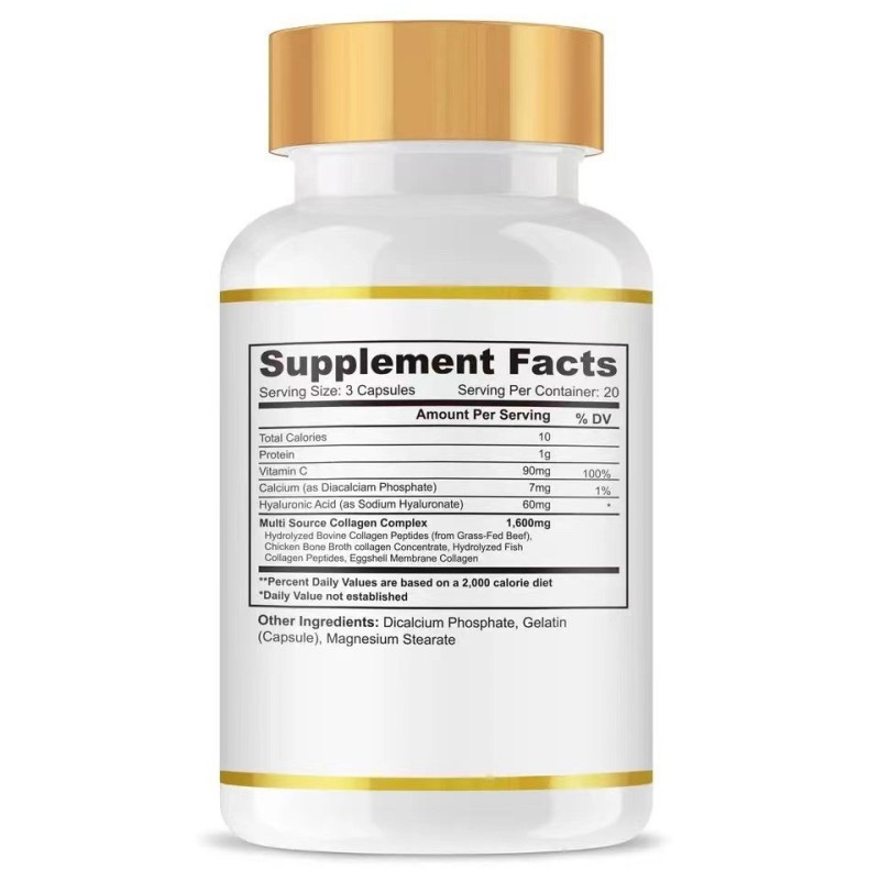 Collagen Capsules Factory - Women Vitamin Amazon Hot Selling