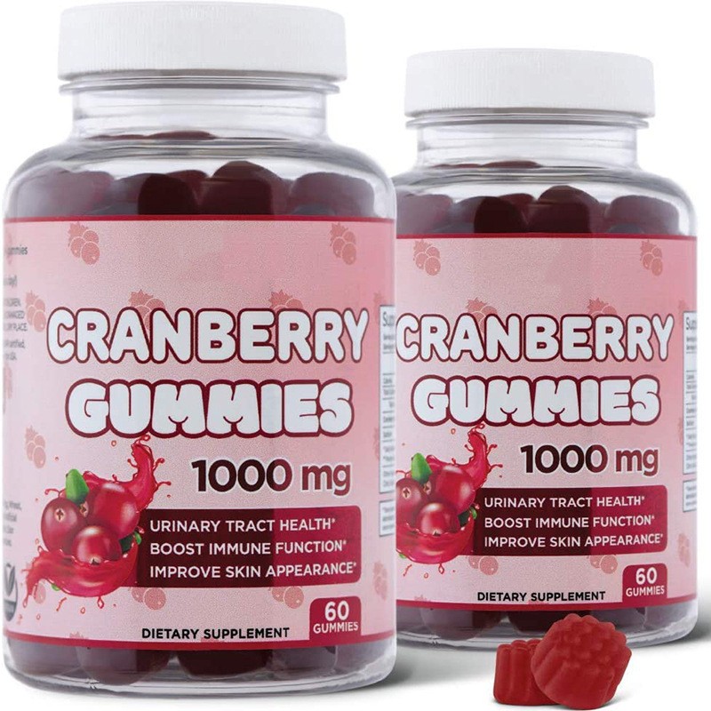 Cranberry Gummies Supplier - Vegetarian Urinary Tract Health