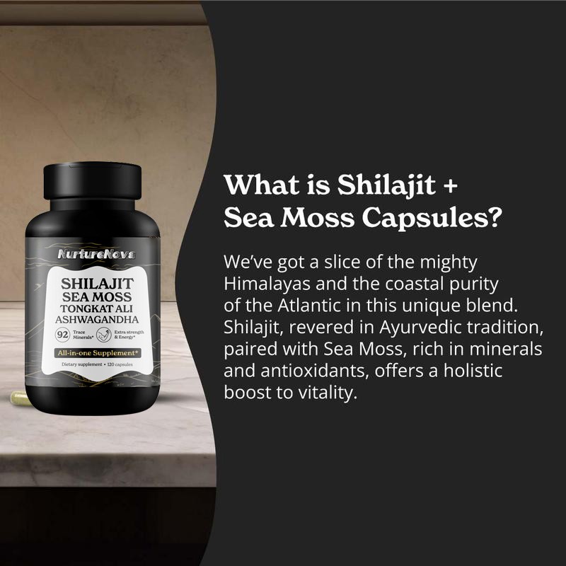 Sea Moss Capsules Manufacturer - 120-Count All-in-one Mineral