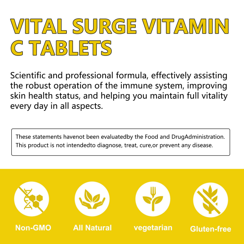 Vitamin C Tablets Factory - Pineapple Flavor 1000 Count Bulk