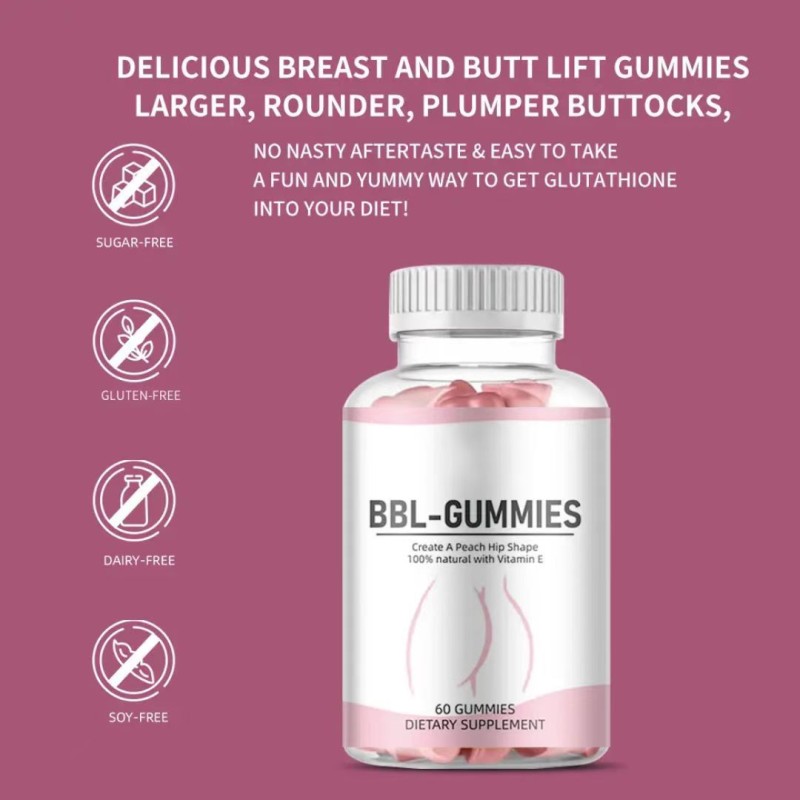 BBL Gummies Manufacturer - Hip Curves Peach Buttocks Plump