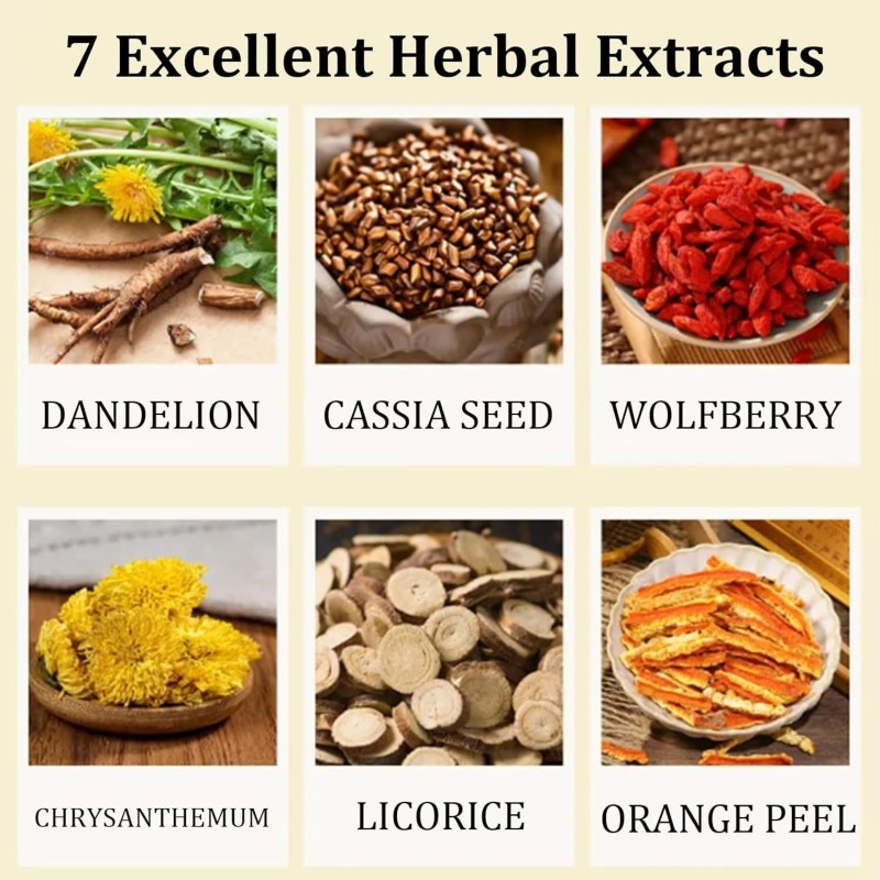 Dandelion Wolfberry Tea Manufacturer - 12 Packs Liver Eye