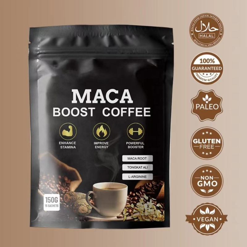 Maca Boost Coffee Manufacturer - Root Extract Powder Dosage
