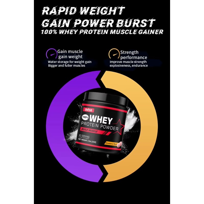 Whey Protein Powder Manufacturer - 5lbs Isolate Muscle Builder