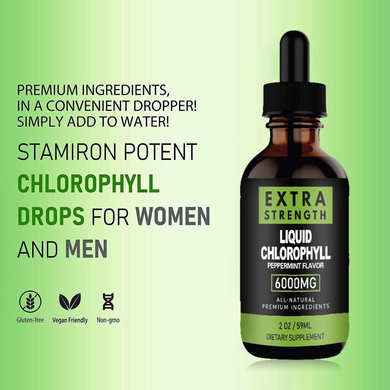 Chlorophyll Drops Manufacturer - 60ml Source Factory Production