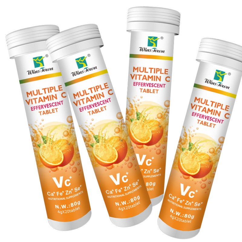 Vitamin C Effervescent Tablets Supplier - Immunity Boost OEM