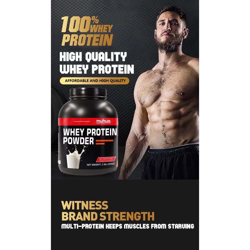 Whey Protein Powder Manufacturer - 1kg 2lbs Milk Flavor Source