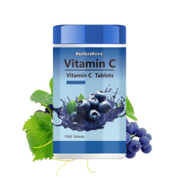 Vitamin C Chewable Tablets Supplier - Blueberry Flavor 1000 Count