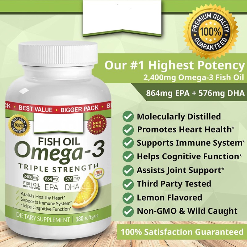 Fish Oil Soft Gel Manufacturer - Omega 3 DHA EPA Supplement