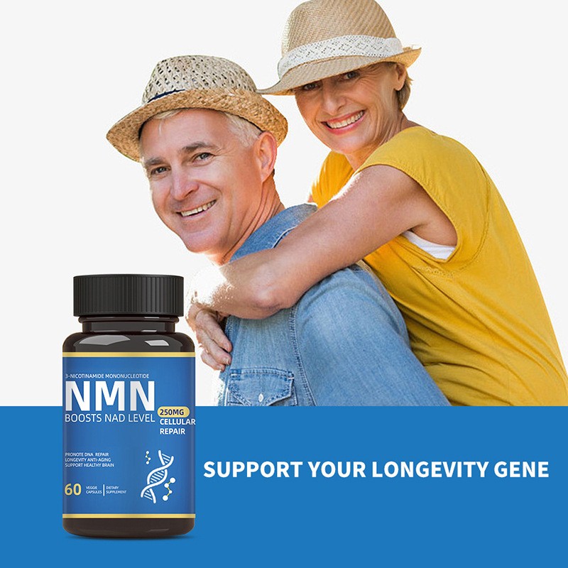 NMN Capsules Factory - Energy Booster NAD Level 60 Veggie