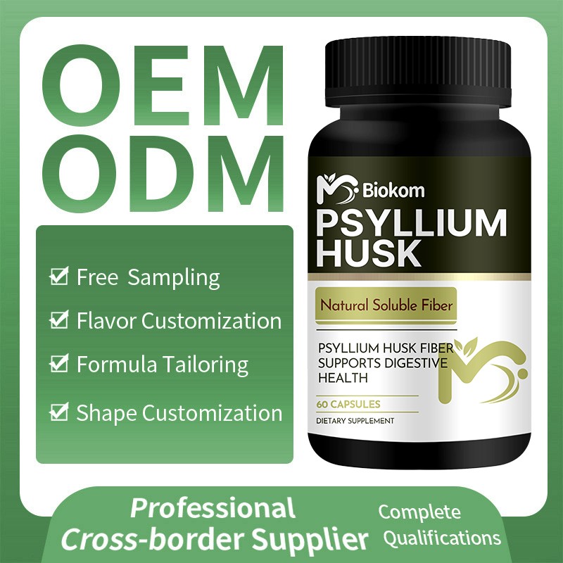 Psyllium Husk Capsules Factory - Organic Fiber Natural Detox