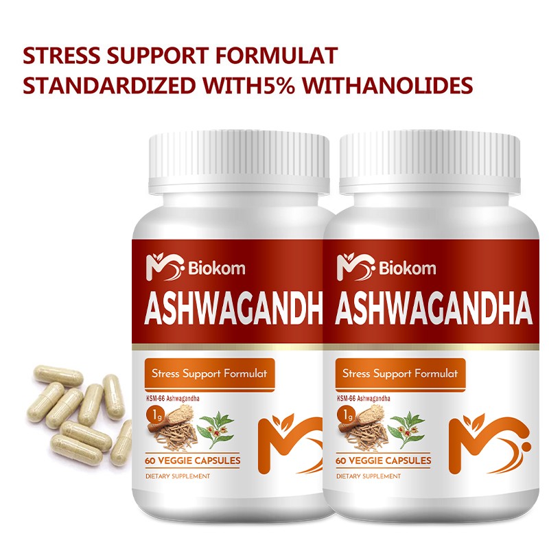 Ashwagandha Capsules Manufacturer - Stress Relief Energy Mood